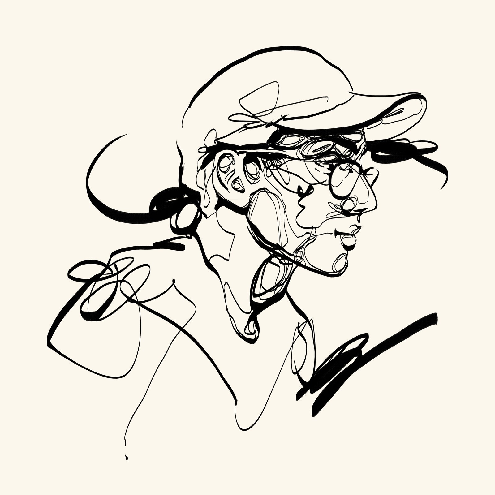 Line portraits 4