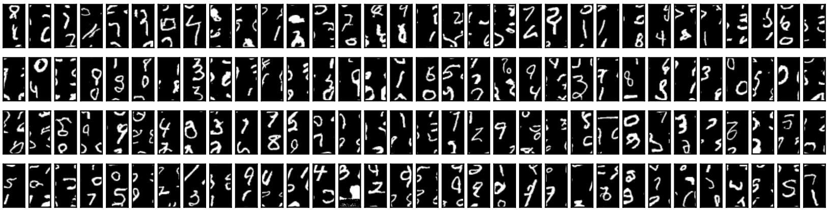 Grid of clear, well-formed handwritten digits resembling the original dataset